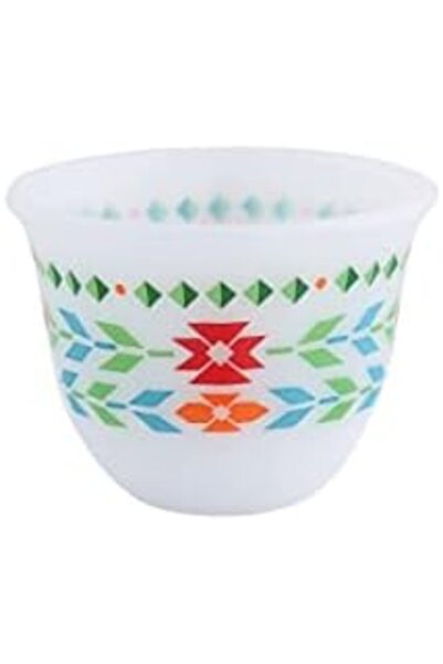 ALSAIF Java Cups Set, 7 Pieces, Sword Pattern, Size L, Multi-colors