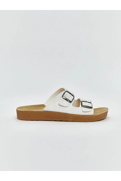 LC Waikiki Double Banded Buckle Women's Slippers