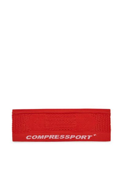 Compressport unisex fabric headband XBNU3903 red