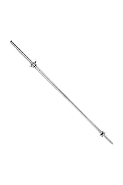 Leyaton 120 CM Krom Halter Barı Ağırlık Barı Düz Bar