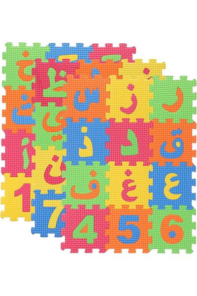 COOYA Floor Baby Puzzle Floor Mat Pack of 36,EVA Materials,Safe & Practical,For Age 4-6 kids Use