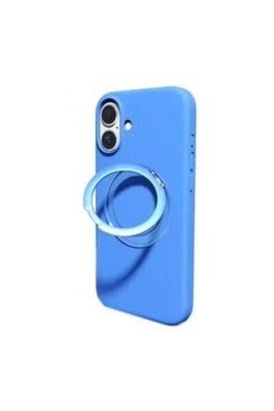 Max&Max غطاء سيليكون سائل دوار 360 درجة مع ماج سيف من ماكس آند ماكس لهاتف آيف...