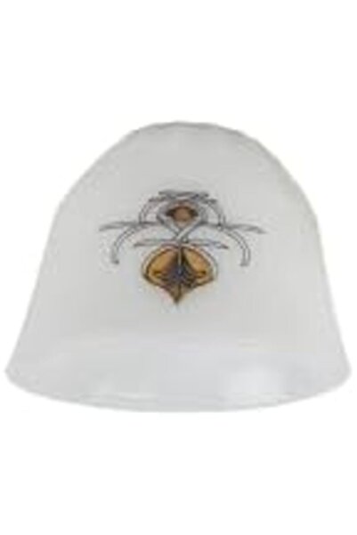 ALSAIF Set Of Java Cups, 12 Pieces, White/gold, Medium Size, Al Saif