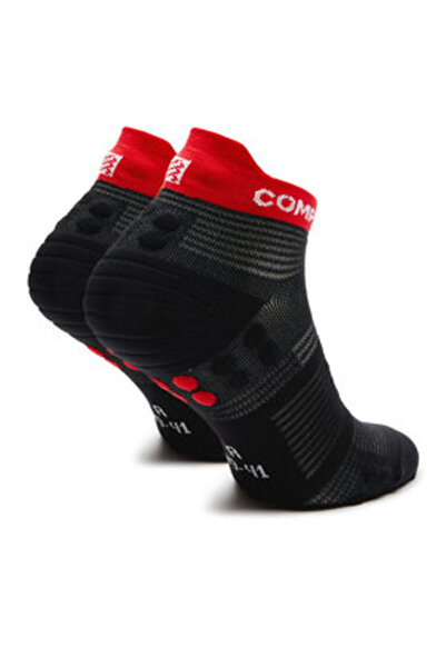 Compressport Κάλτσες Unisex Χαμηλές XU00047B μαύρες