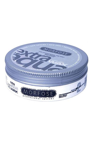 Morfose Extra Aqua Hair Wax 175ml - Flexible Hold & Natural Shine
