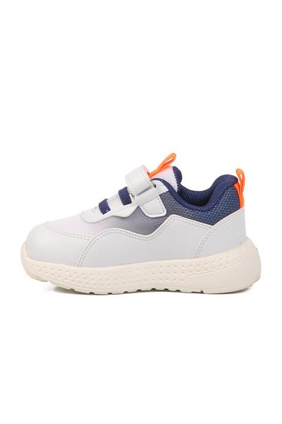 WALKWAY White Velcro Lightweight Girls' Sports Shoes 1905 B