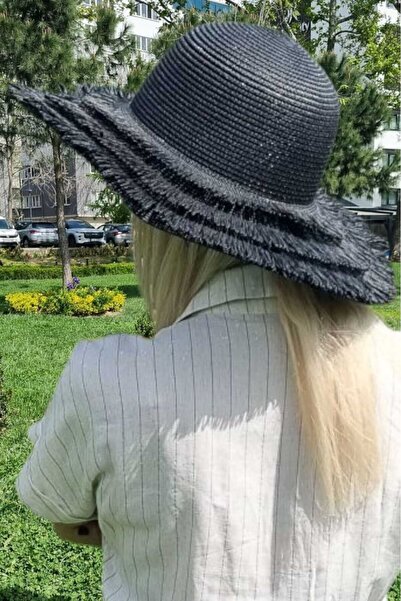 Uniquetrenders Ženski boemski stil Sa resama slamnati letnji šešir za plažu