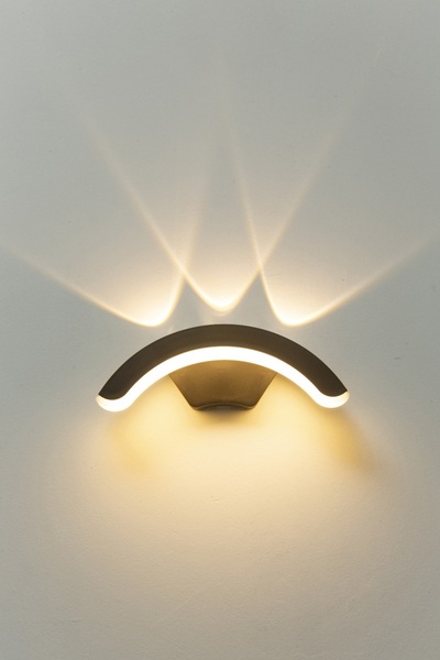 ECONA ekim aydınlatma 12w modern tasarım dekoratif led - bahçe,teras,kamelya,salon,balkon apliği