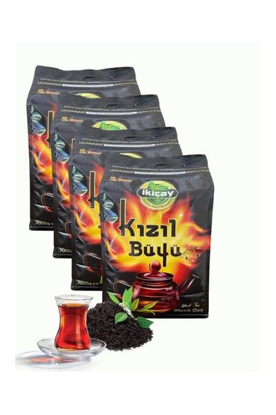 ikiçay Sealed Packaging Red Magic 1000Gr. X 4Pack