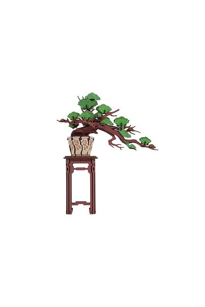 Rolife 3D Puzzle, Bonsai Pine, RolIfe, 115 pieces