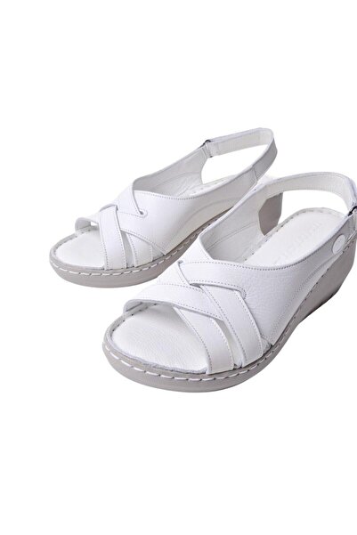 Mammamia D25ys-2510 Kadın Deri Sandalet