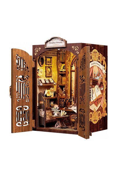 CUTEBEE 3d Puzzle, Diy Bookcase, Bookshop Memories, , 137 Pieces