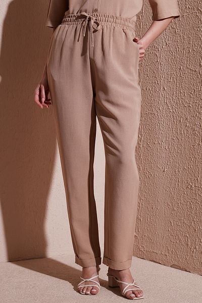 Fashion Friends Relaxed Fit Normal Waist Straight Leg Pants Pants 25Y0550K1