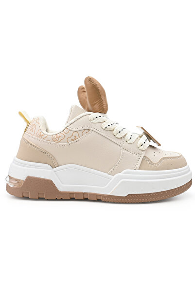 Tmall Pantofi sport pentru femei, din piele ecologică, 1279, bej