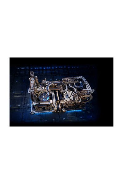 ROKR 3D puzzle, Marble run Spaceport, ROKR, 472 pieces