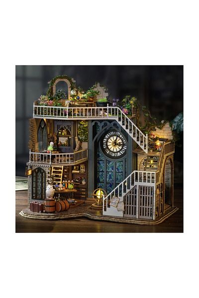CUTEBEE Puzzle 3d, Casuta Diy, Magic House, , 232 Piese
