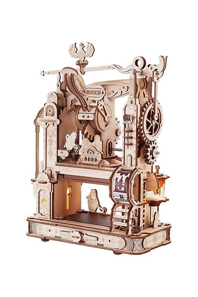 ROKR 3d Puzzle, Typography, , Wood, 303 Pieces