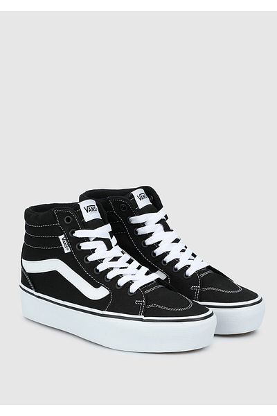 Vans Filmore Hi Platform Black Women's Sneakers - Vn0A5Em771