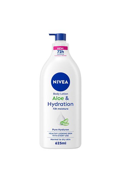 NIVEA Aloe & Hydration Body Lotion Aloe Vera Normal to Dry Skin 625 ml