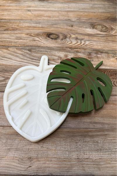 RufusConcept Monstera Large Silicone Tray Mold