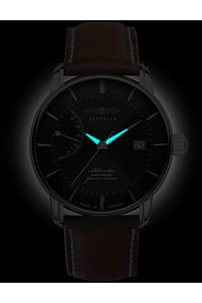 Zeppelin Mens Watch 84624, Automatic, 42mm, 5atm