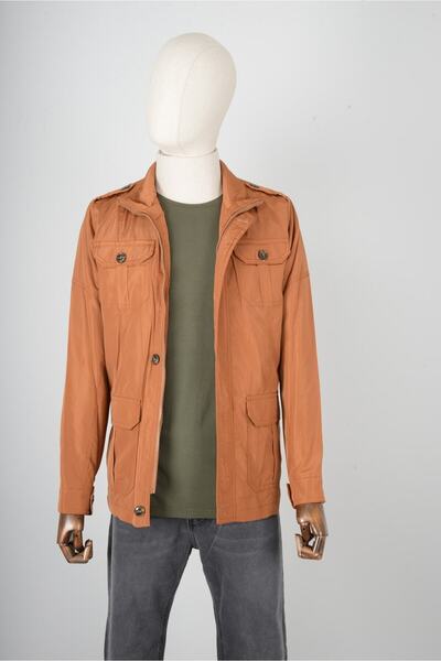 MASERTO Slim Fit Safari Mont Hardal