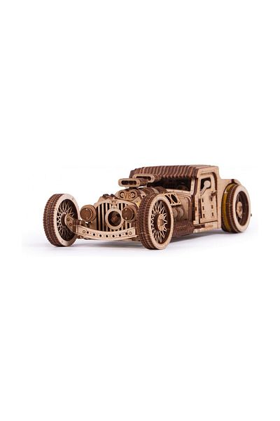 Wood Trick 3D mechanical puzzle, Hot Rod, WT, wood, 280 pieces