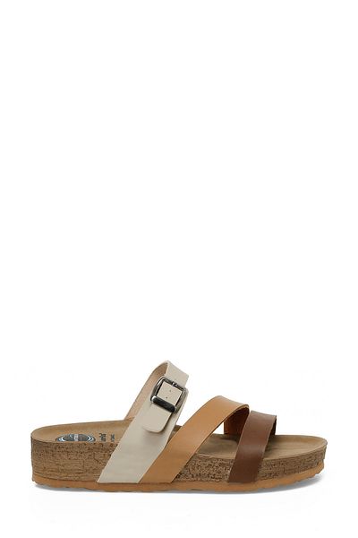 Polaris 166352 .Z5Fx Tan Women's Slippers