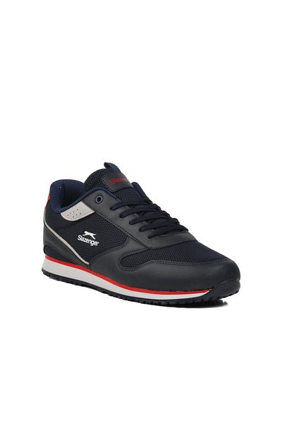 Slazenger Navy Blue Mesh Lightweight Breathable Men's Sports Shoes Invicible m