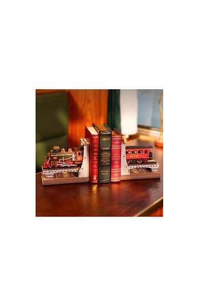 Rolife 3D Puzzle, Diorama for the Book Train Library, RoLife, 313 pieces