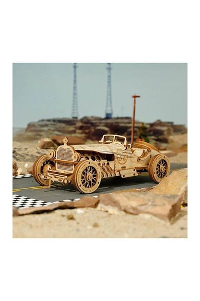 ROKR 3D Puzzle Racing Car, ROKR, Wood, 220 pieces