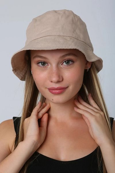 Remsa Mayo Cotton Bucket Hat Rş-110 Beige