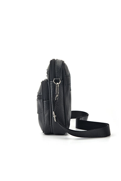 ETG Men's Waist Bag Multi-function Shoulder Messenger Bag Can Wear Belt Mobile Phone Bag