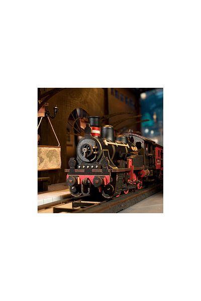 Rolife 3d Puzzle, Vintage Steam Train, , 405 Pieces