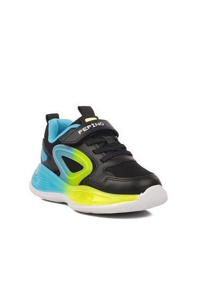 WALKWAY Black Velcro Lightweight Boys' Sports Shoes 1890 P