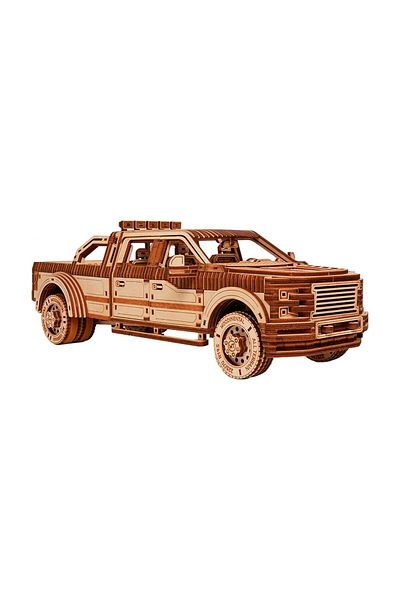 Wood Trick Mechanical 3D puzzle, Pickup Truck, WT, wood, 706 pieces