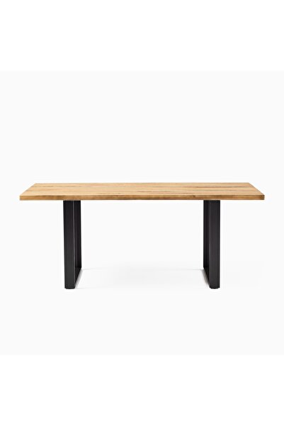 Timber'sTeam -Retro- Ahşap Kütük Yemek Masası / Toplantı Masası / Çalışma Mas...