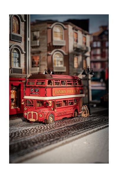 Rolife 3d Puzzle, London Tour Bus, , Wood, 255 Pieces