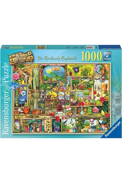 RAVENSBURGER 194988   Gardener Cabinet 1000 Piece Puzzle