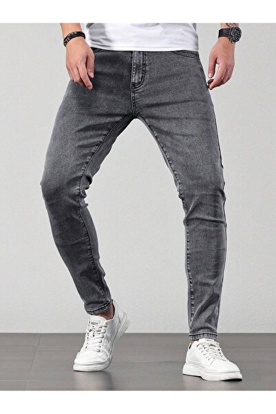 WKM Чоловічі повсякденні джинси з нормальною талією
