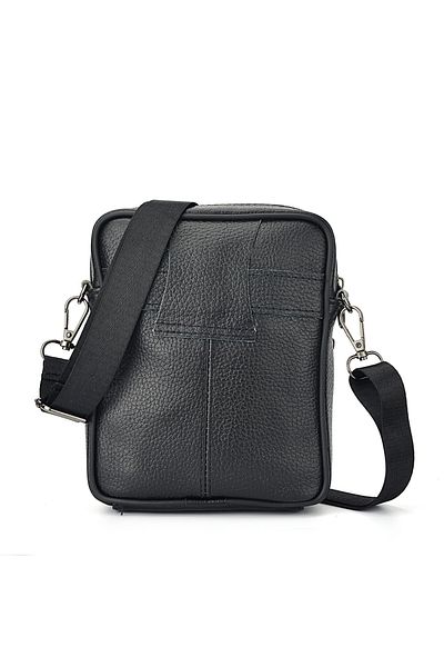 ETG Men's Waist Bag Multi-function Shoulder Messenger Bag Can Wear Belt Mobile Phone Bag