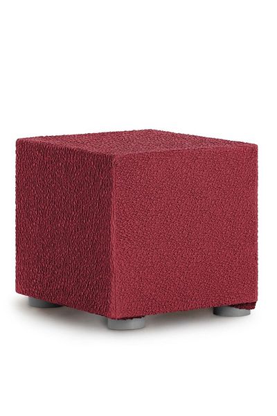 EYSA CONFECTIONES Husa bielastic PUF 40x40cm, Premium ROC, C/8 Bordo
