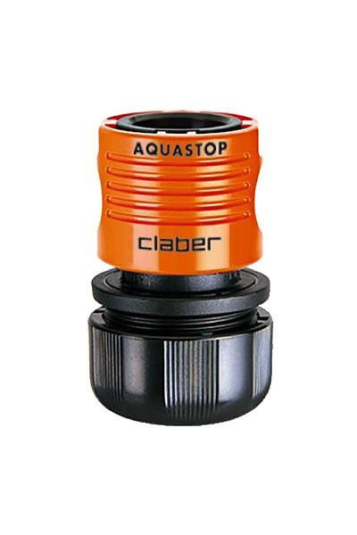 CLABER 1/2inch Hose Coupling with Aquastop