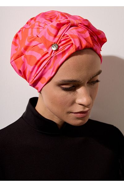 Mayovera Hijab Sea Bonnet - Pink Bow