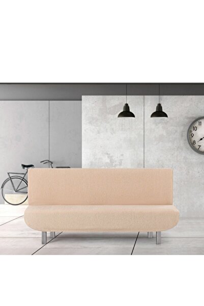 EYSA CONFECTIONES Husa elastica canapea 3 locuri fara brate, Troya, C/1 Bej