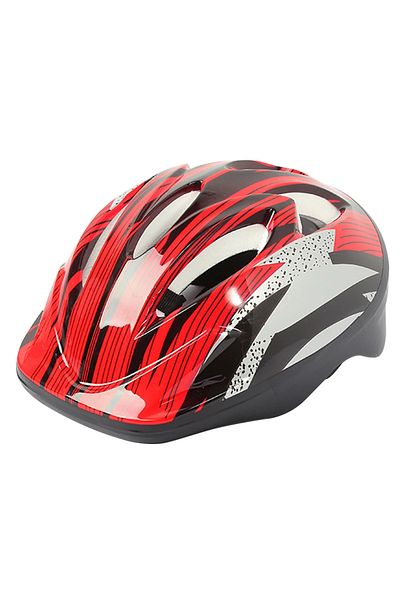 VKTECH Red Adjustable Children Bicycle Helmet Scooter Skateboard Riding Safety Kids Cycling Protective Helm