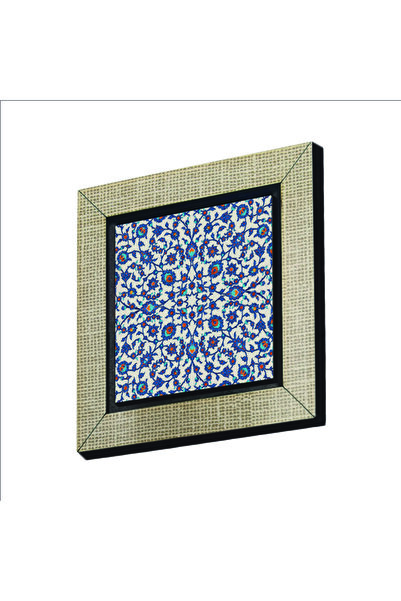 Souvenest مغناطيس MDF مطبوع صيني عثماني (7 × 7 KD-63)
