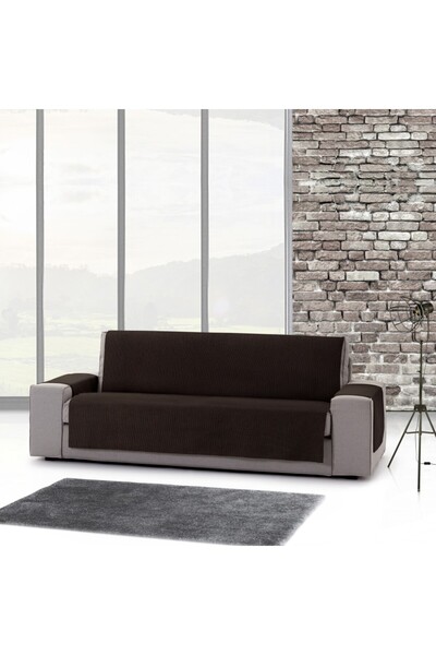 EYSA CONFECTIONES Husa jacquard canapea 4 locuri practica, MID, C7 Maro Inchis