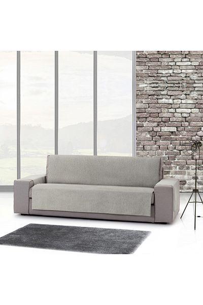 EYSA CONFECTIONES Jacquard cover for 3-seater sofa, practical 155cm, MID, C56 Grey