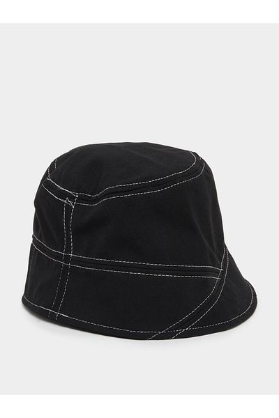 Styli Contrast Stitch Bucket Hat